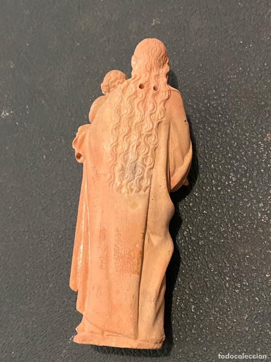 Arte: virgen con ni&ntilde;o terracota - Foto 6