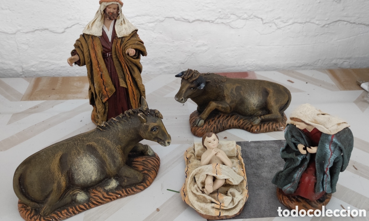 Arte: Figuras nacimiento belen - Foto 1