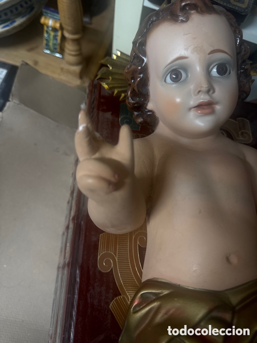 Arte: Ni&ntilde;o Jes&uacute;s de escayola - Foto 2