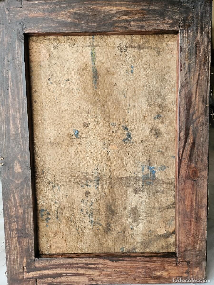 Arte: CUADRO ANTIGUO COLONIAL - Foto 7