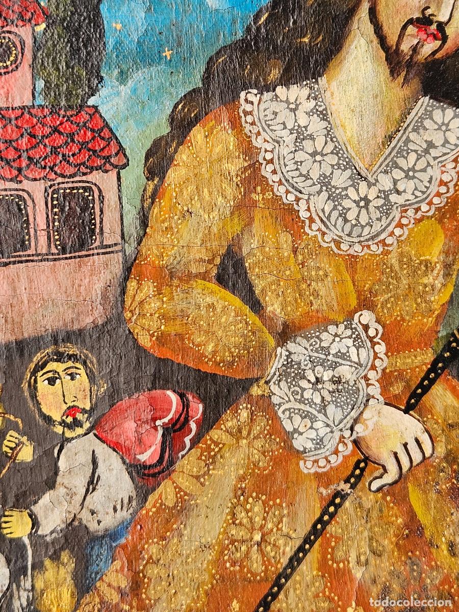 Arte: CUADRO ANTIGUO COLONIAL - Foto 12