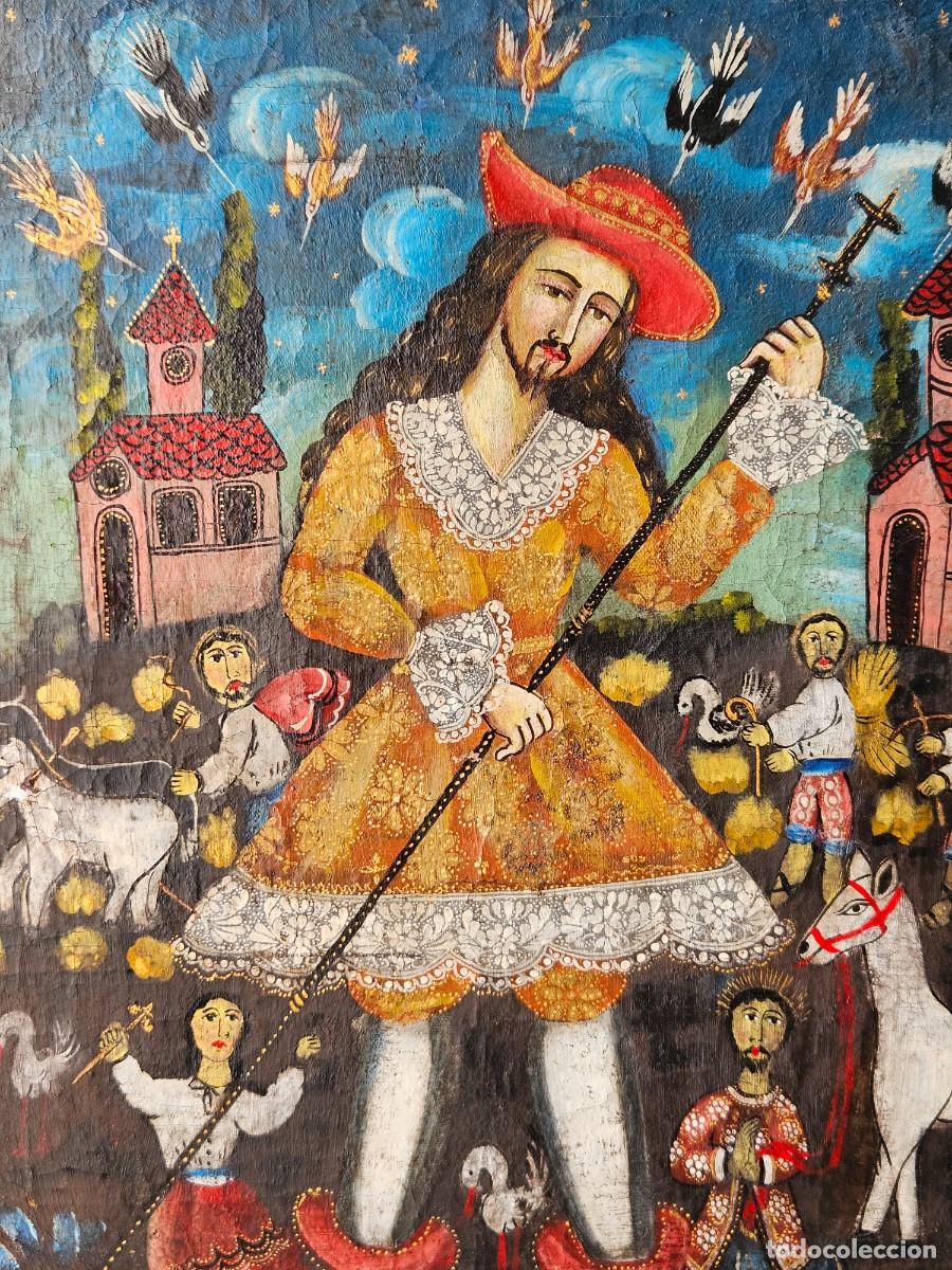 Arte: CUADRO ANTIGUO COLONIAL - Foto 15