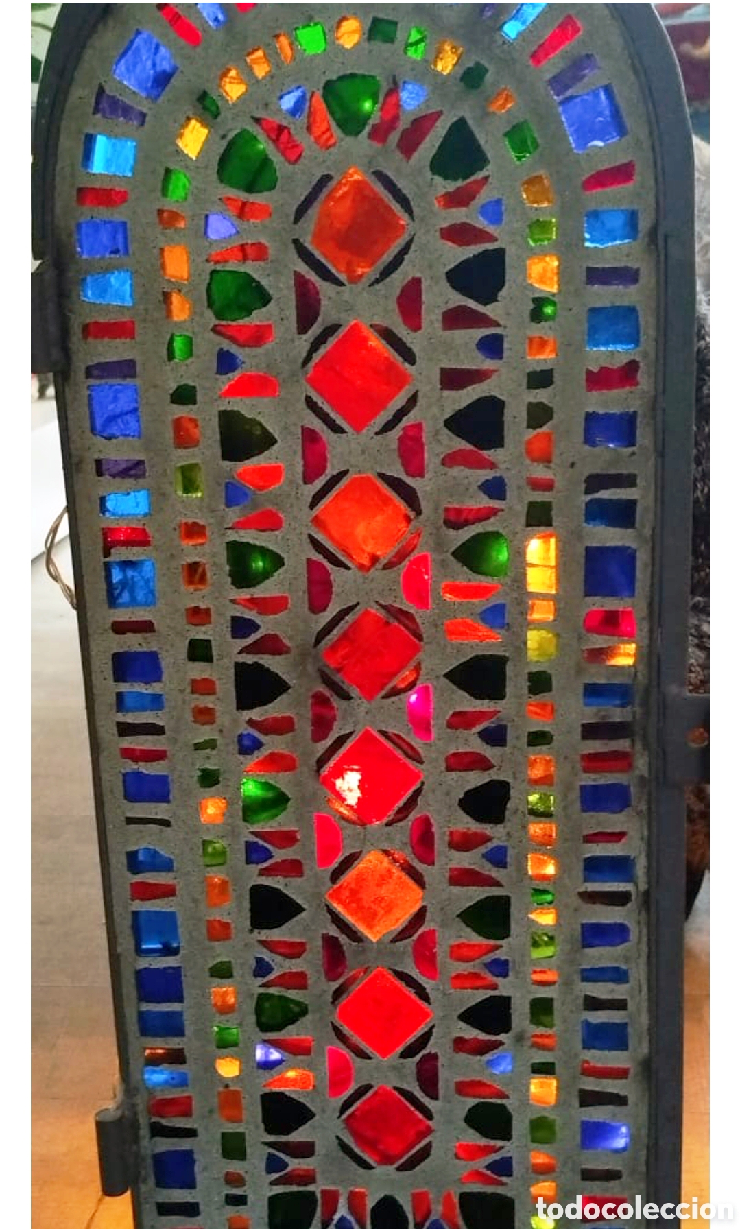 Arte: Vitral con cristales de Dallas - Foto 4