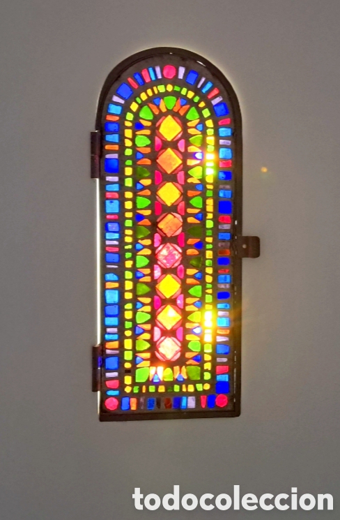 Arte: Vitral con cristales de Dallas - Foto 1