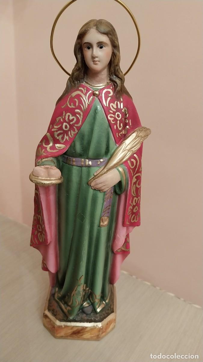Arte: SANTA AGUEDA (21 CM) - Foto 2