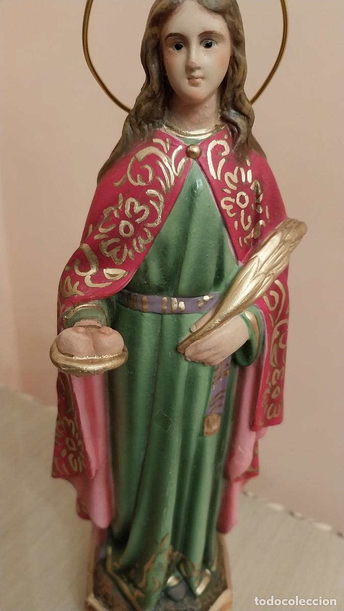 Arte: SANTA AGUEDA (21 CM) - Foto 3