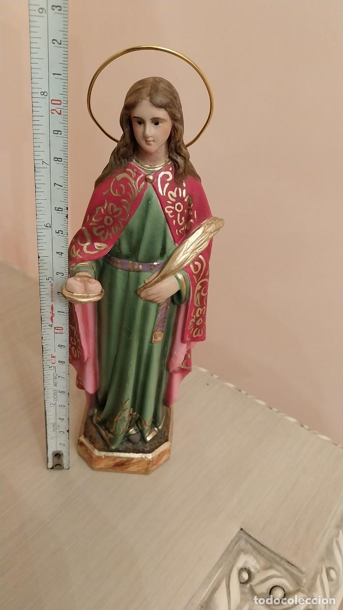 Arte: SANTA AGUEDA (21 CM) - Foto 6