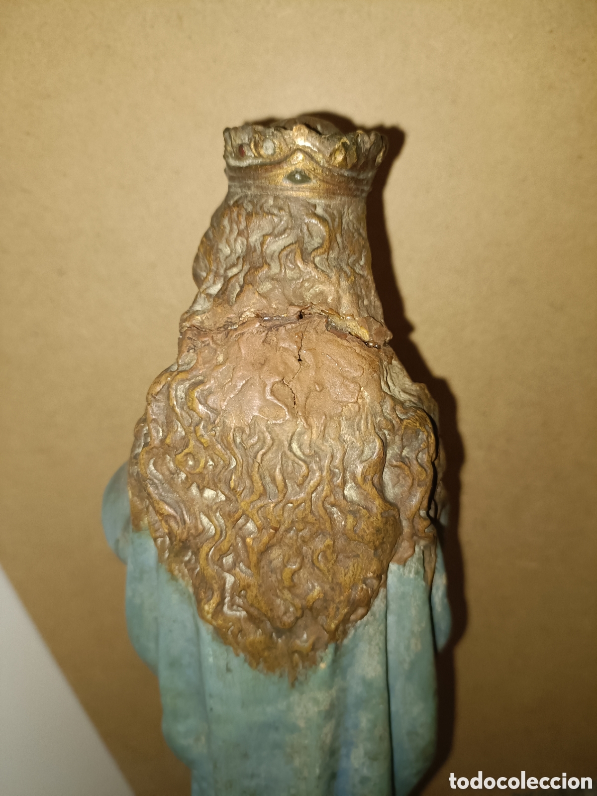 Arte: Virgen olot presenta restaurado el cuello - Foto 4