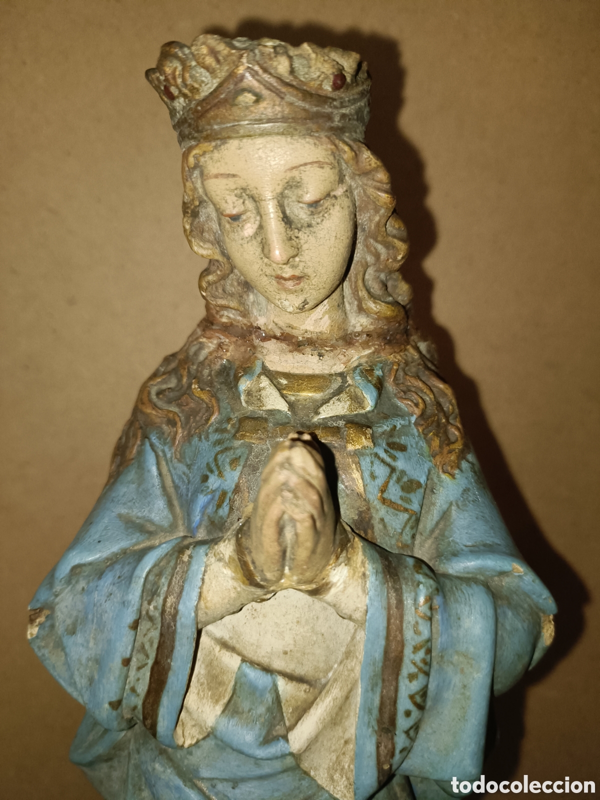 Arte: Virgen olot presenta restaurado el cuello - Foto 7