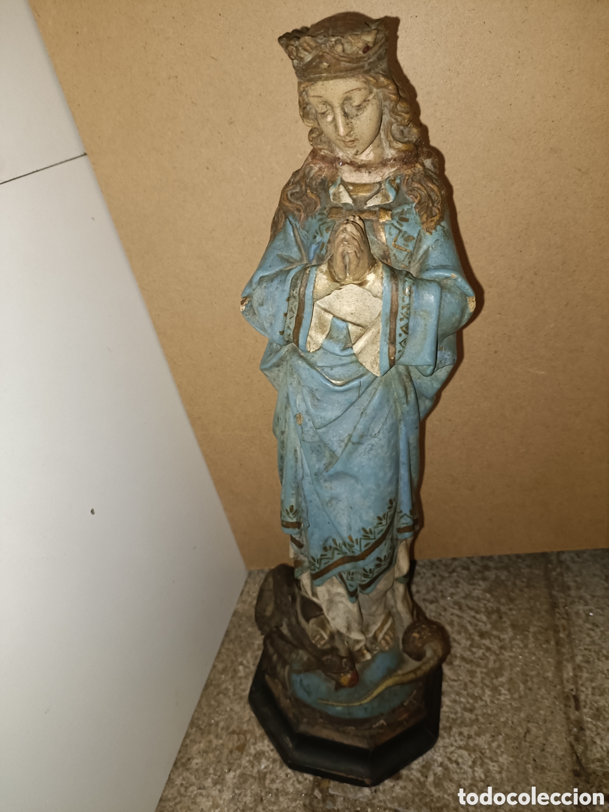 Arte: Virgen olot presenta restaurado el cuello - Foto 6