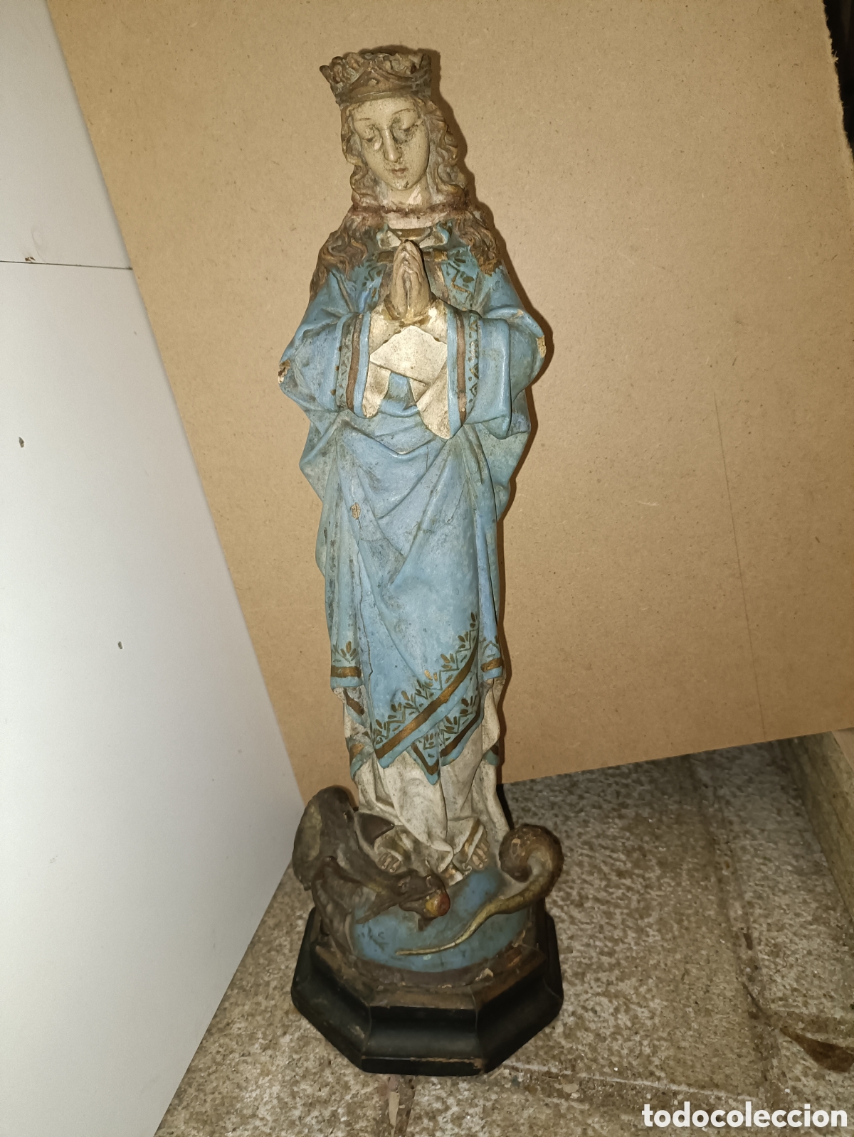 Arte: Virgen olot presenta restaurado el cuello - Foto 8