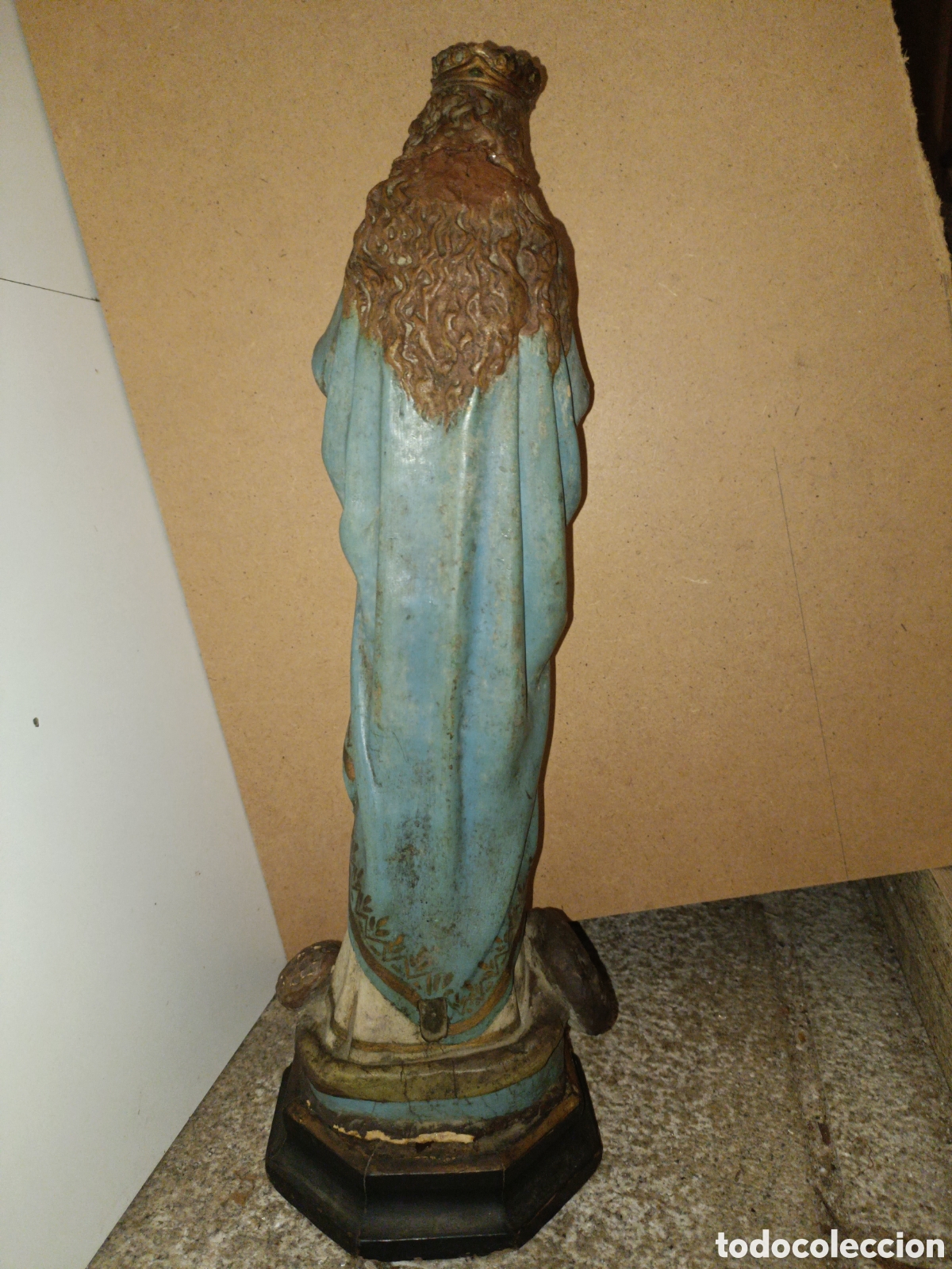 Arte: Virgen olot presenta restaurado el cuello - Foto 2