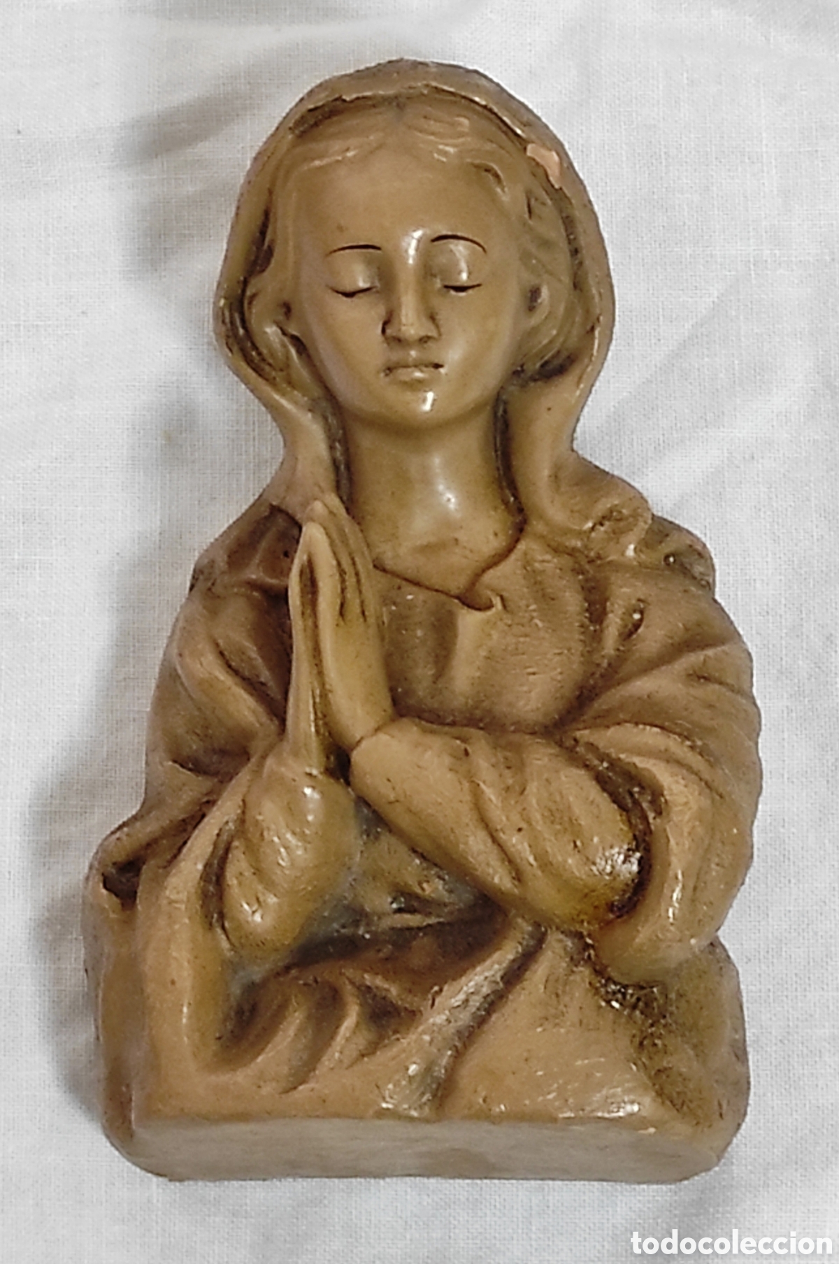 Arte: VIRGEN DE CERAMICA NUMERADA 159 - Foto 1
