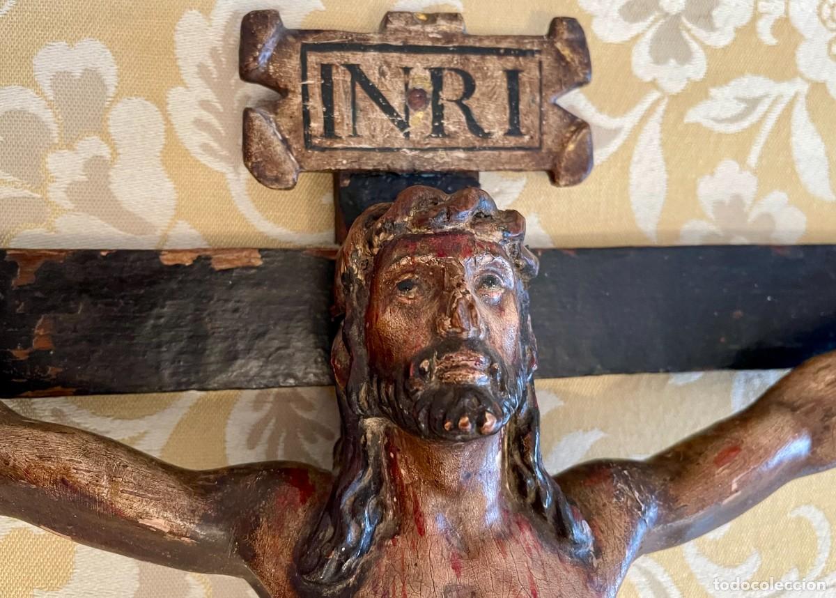 Arte: Cristo madera S.XVII - Foto 1