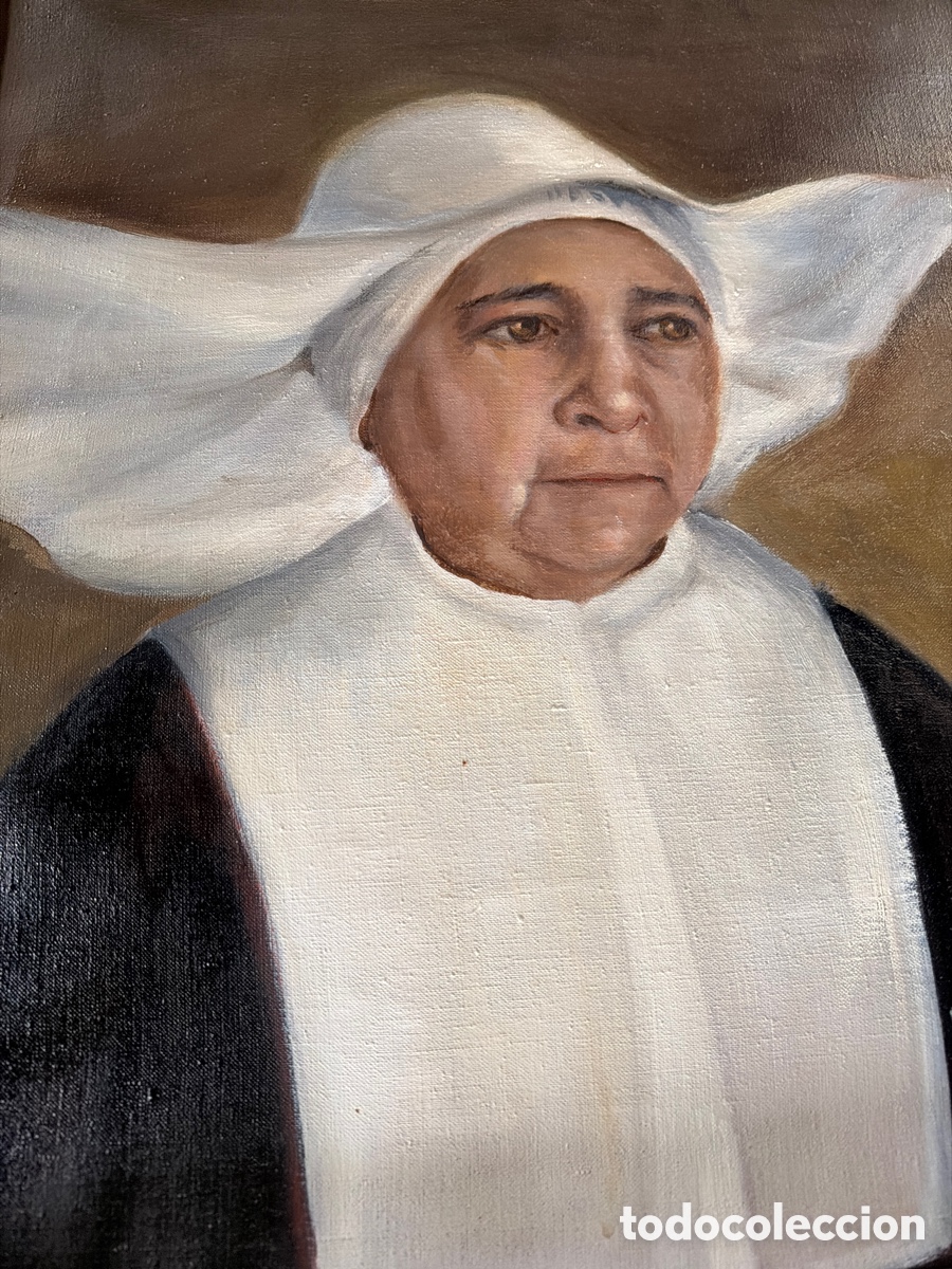 Arte: &Oacute;leo sobre tabla religiosa - Foto 3