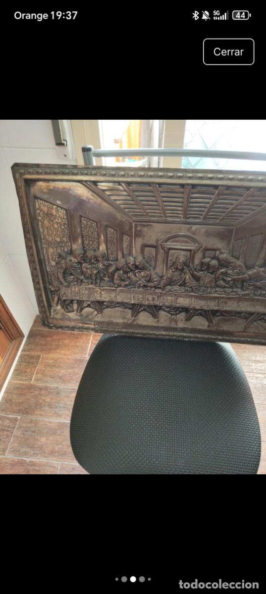 Arte: Representaci&oacute;n en metal de la &Uacute;ltima Cena - Foto 6