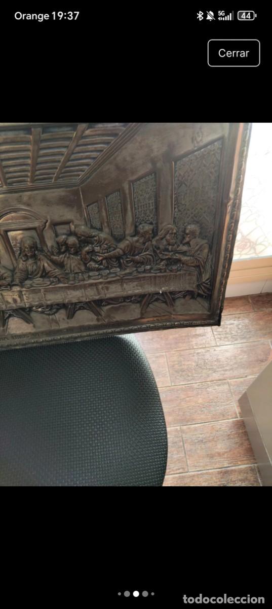 Arte: Representaci&oacute;n en metal de la &Uacute;ltima Cena - Foto 9