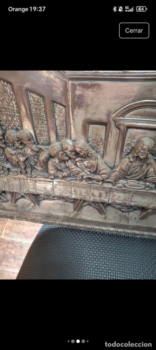 Arte: Representaci&oacute;n en metal de la &Uacute;ltima Cena - Foto 11