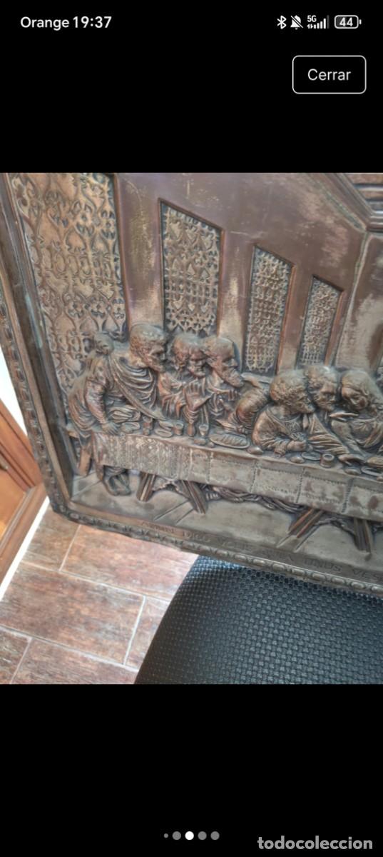 Arte: Representaci&oacute;n en metal de la &Uacute;ltima Cena - Foto 12