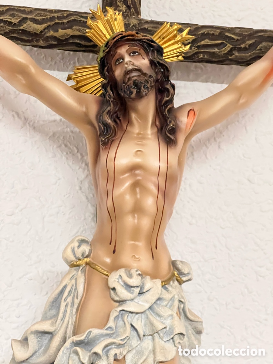 Arte: Crucificado siglo XX - Foto 3