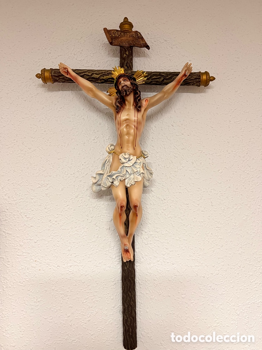 Arte: Crucificado siglo XX - Foto 1