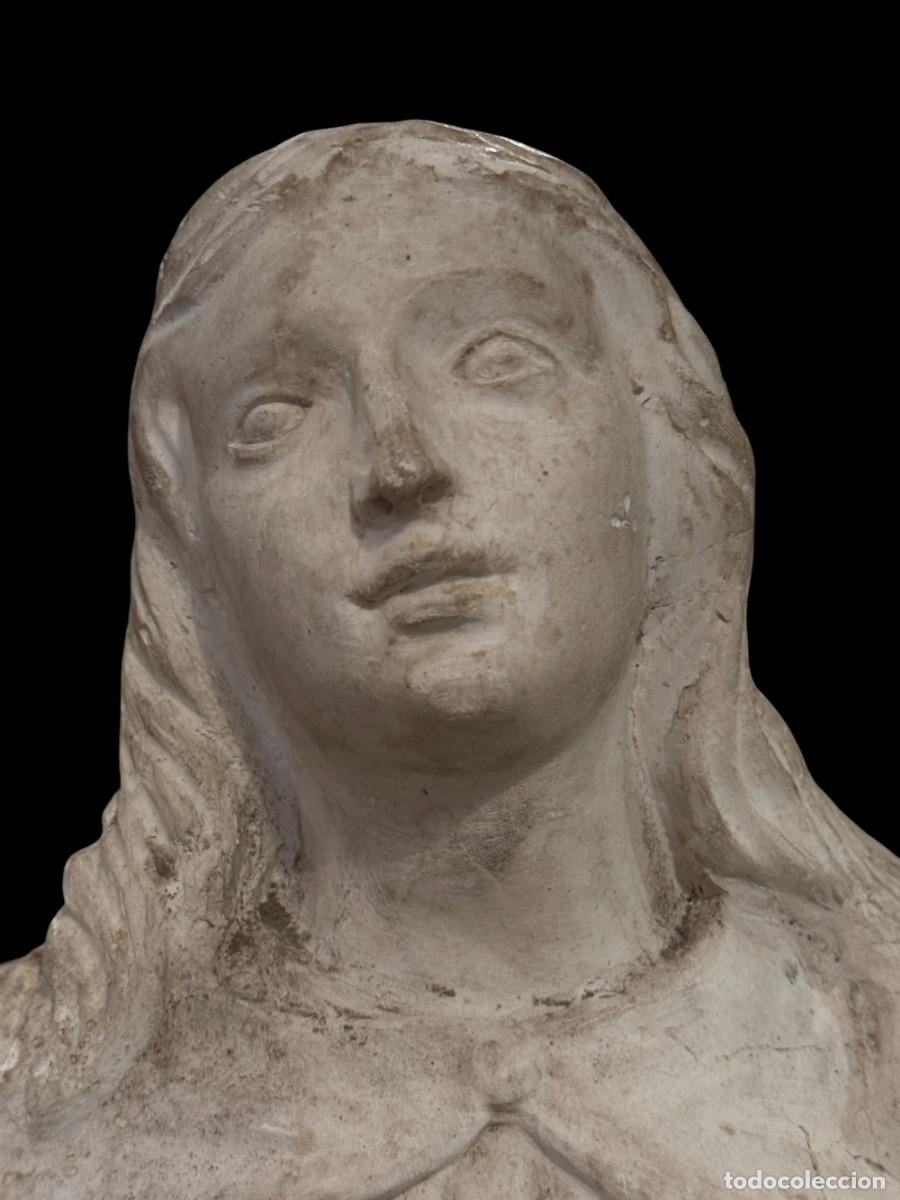 Arte: GRAN INMACULADA BARROCO EN ESTUCO - Foto 5
