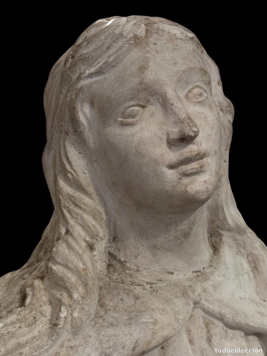 Arte: GRAN INMACULADA BARROCO EN ESTUCO - Foto 6