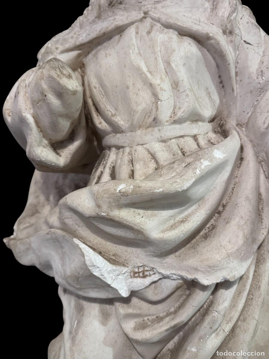 Arte: GRAN INMACULADA BARROCO EN ESTUCO - Foto 7