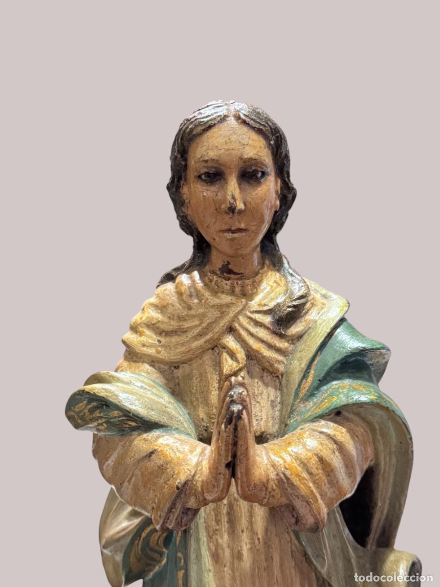 Arte: INMACULADA DE TALLA ANTIGUA - Foto 2