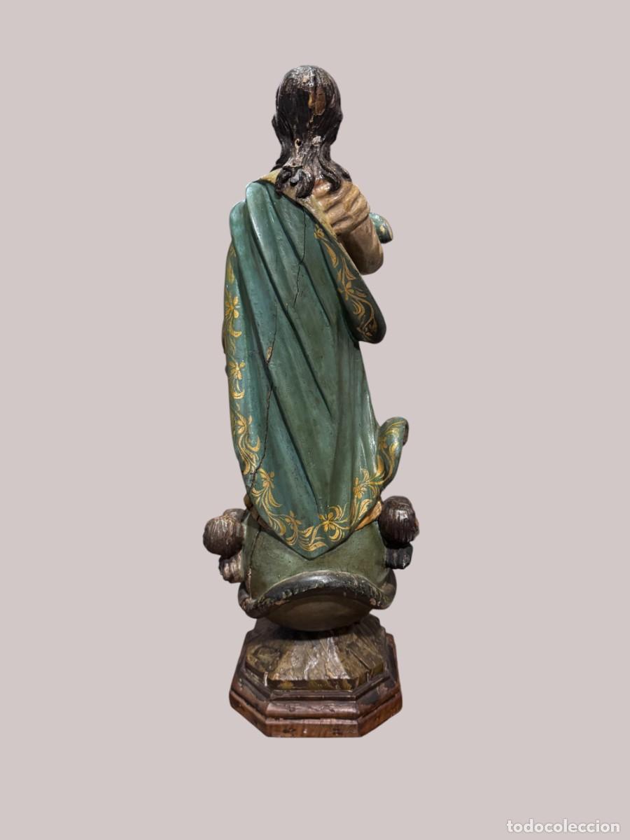 Arte: INMACULADA DE TALLA ANTIGUA - Foto 7