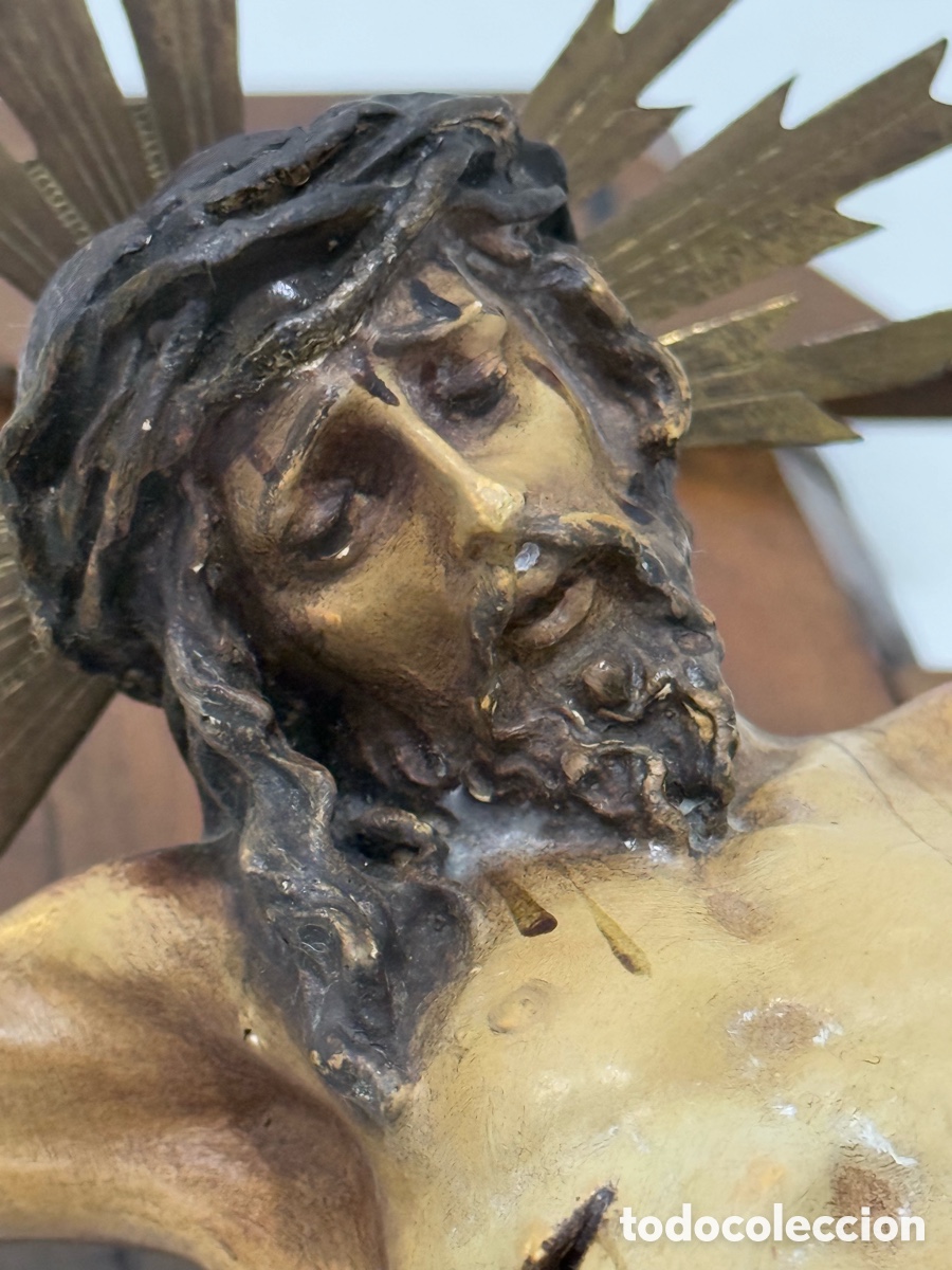 Arte: ANTIGUO CRISTO CRUCIFICADO DE OLOT - Foto 16