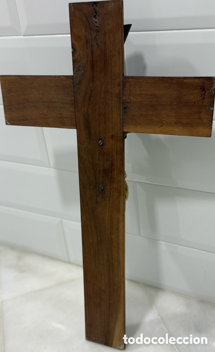 Arte: ANTIGUO CRISTO CRUCIFICADO DE OLOT - Foto 25