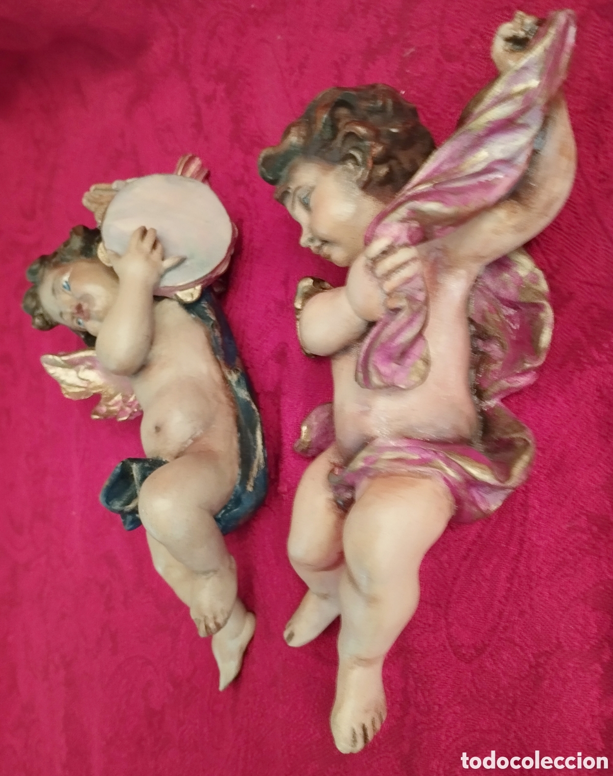Arte: Dos Antiguos Querubines. - Foto 5