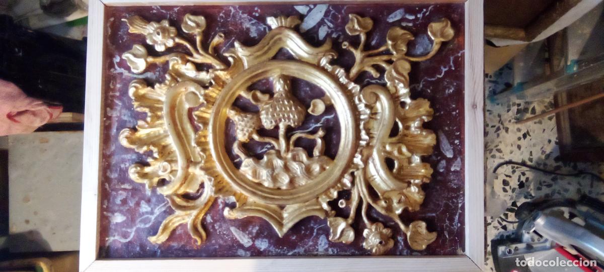 Arte: RELIEVE DE RETABLO. S.XVIII. - Foto 2