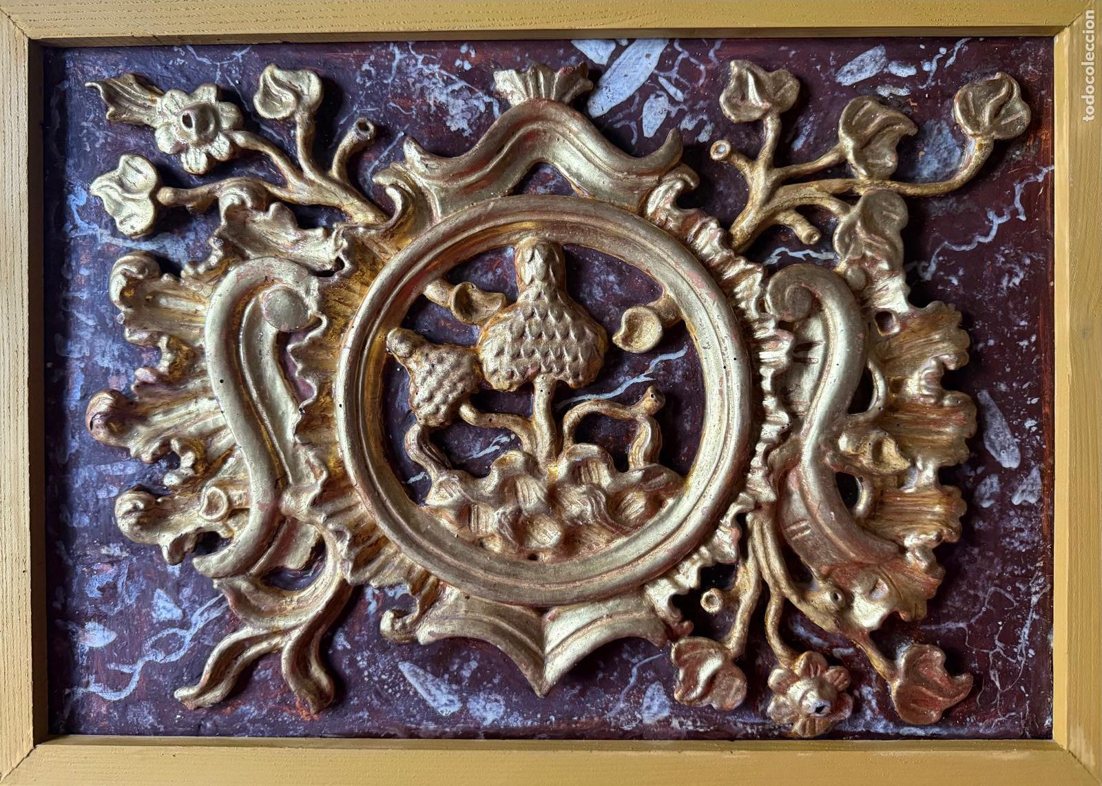 Arte: RELIEVE DE RETABLO. S.XVIII. - Foto 1