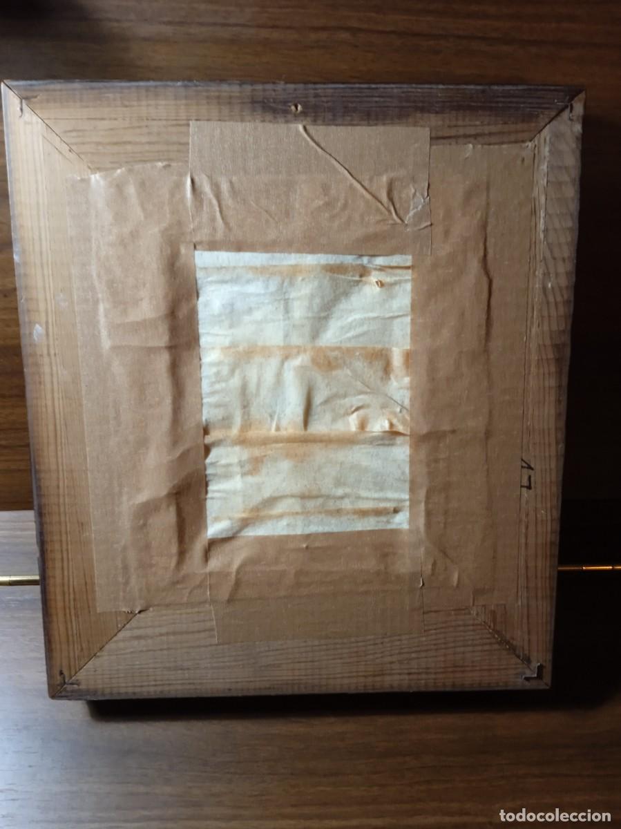 Arte: Cuadro con Cristo crucificado de madera tallada - Foto 6