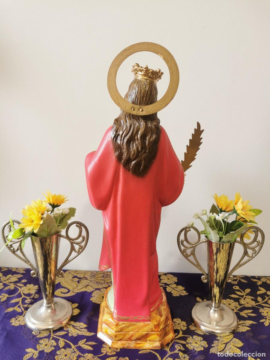 Arte: Santa Leonor Olot 38cm - Foto 3