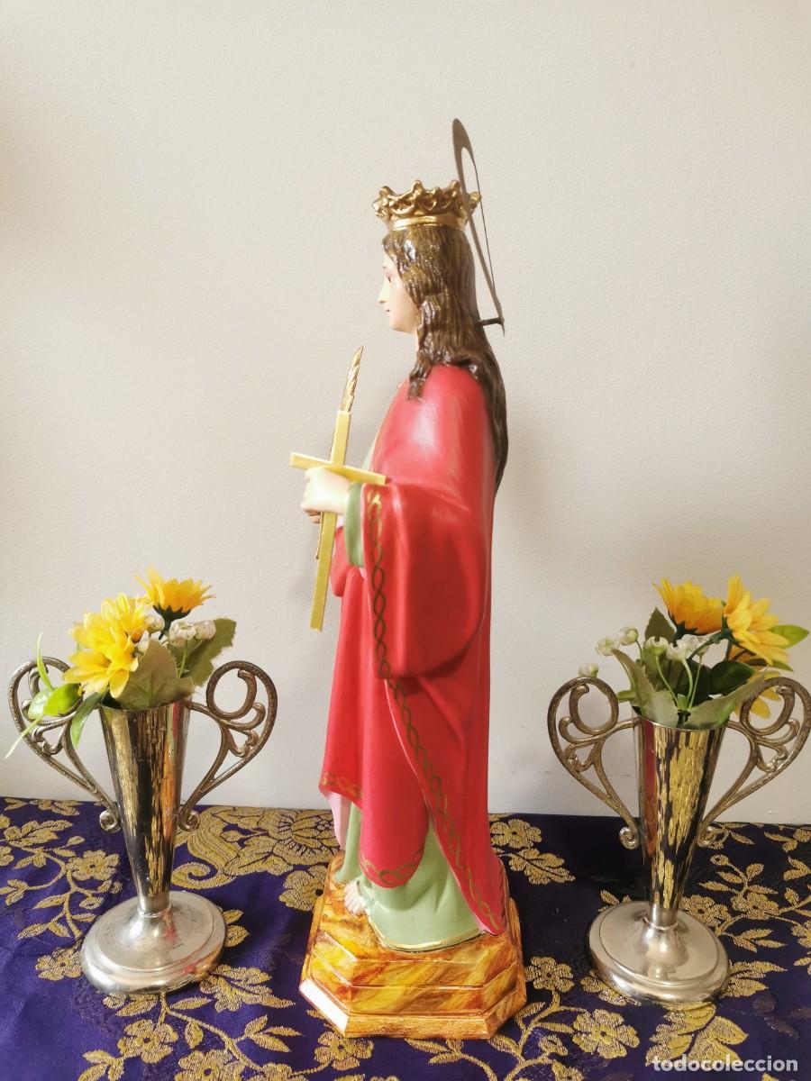 Arte: Santa Leonor Olot 38cm - Foto 4