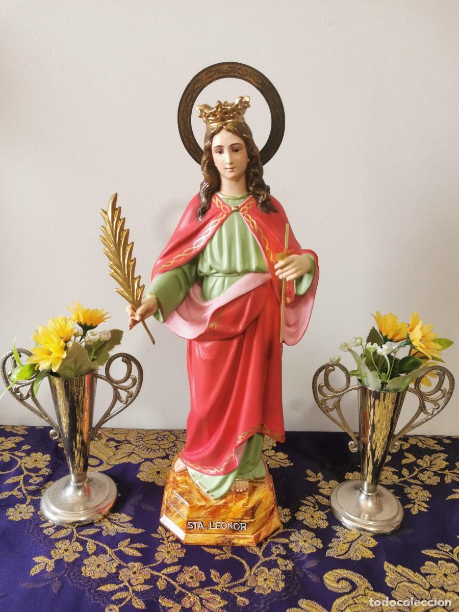 Arte: Santa Leonor Olot 38cm - Foto 1