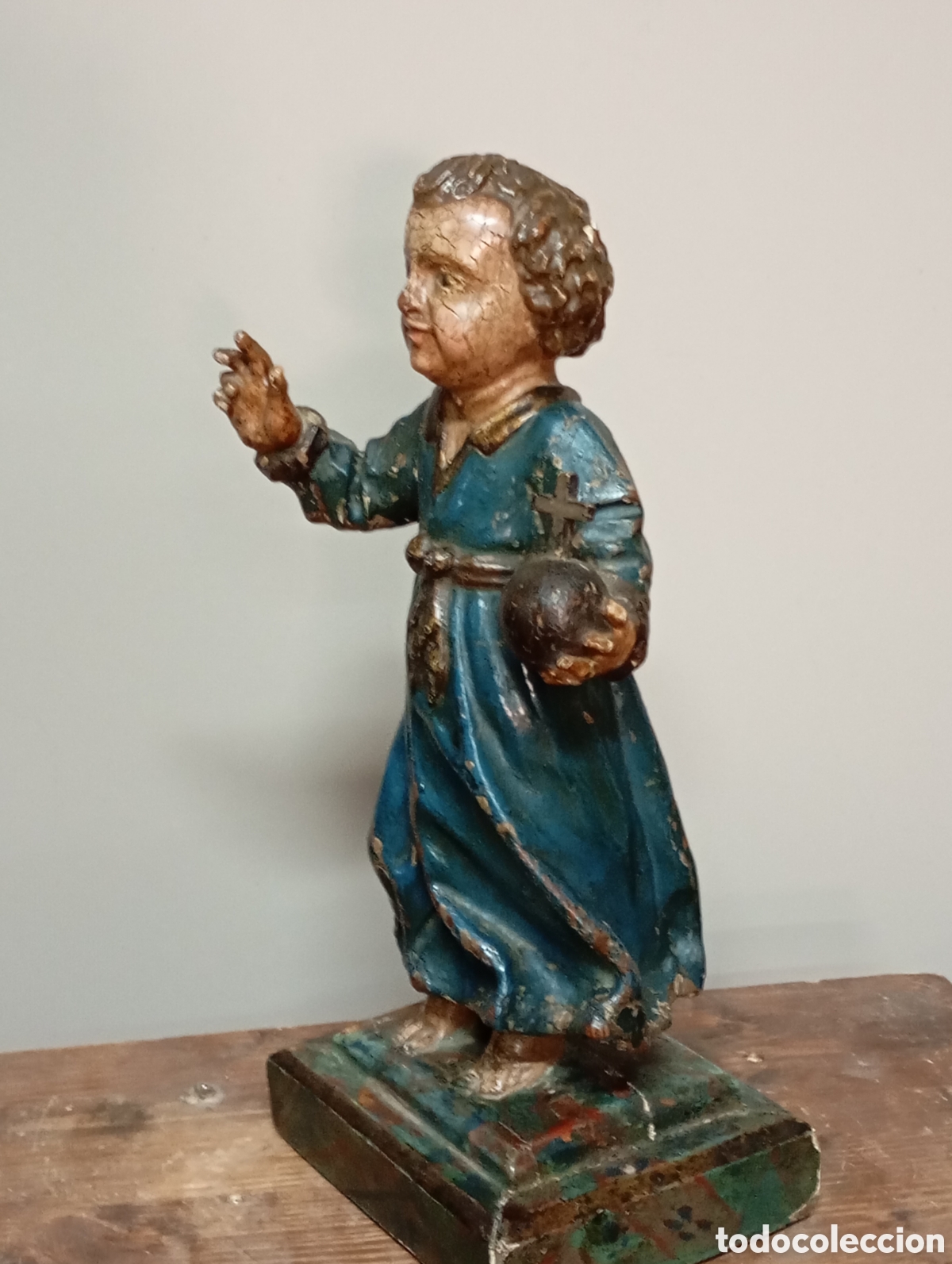Arte: NI&Ntilde;O JESUS BARROCO Original - Foto 2