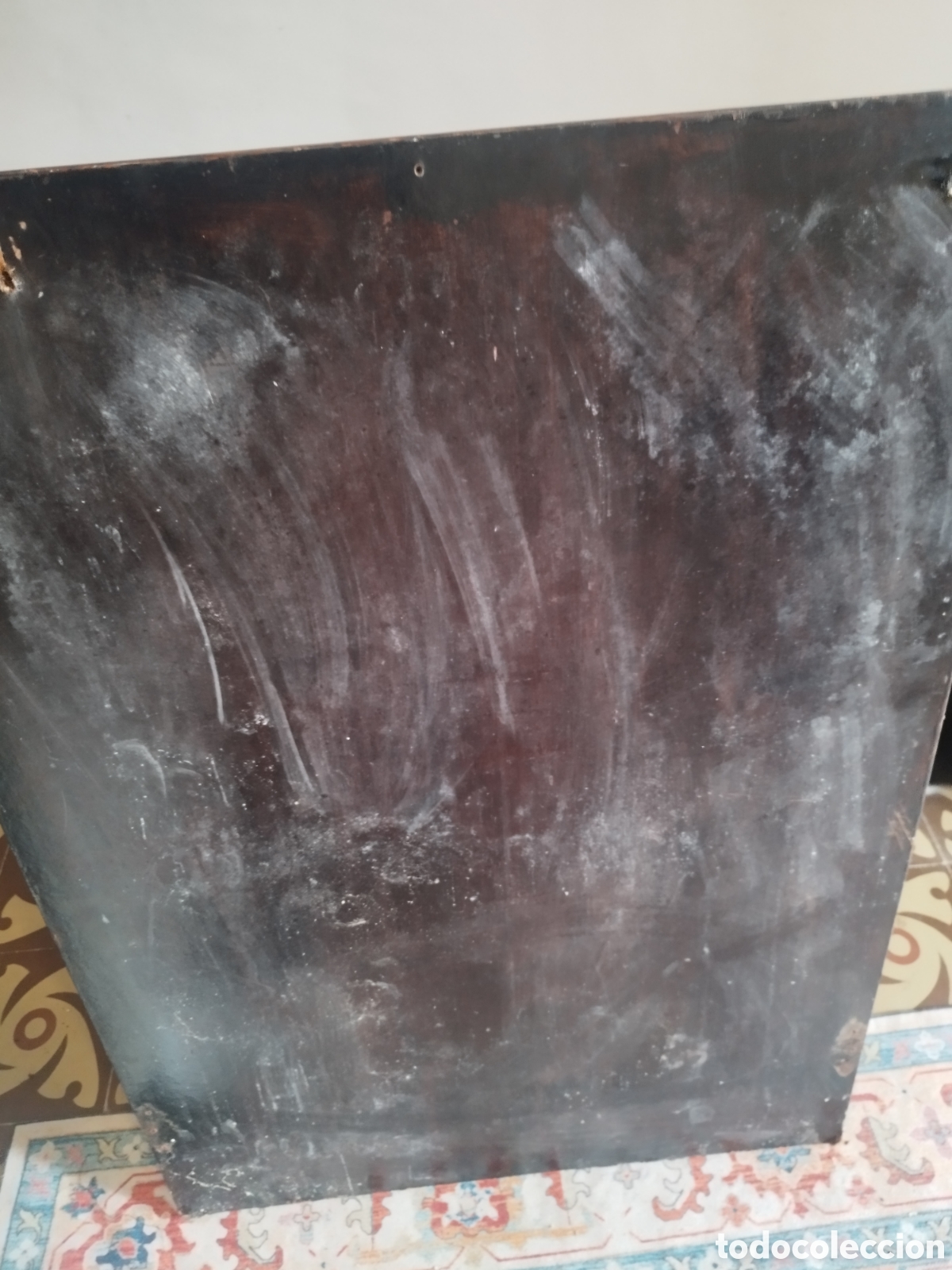 Arte: Cuadro pantocrator antiguo 93x65cm - Foto 5