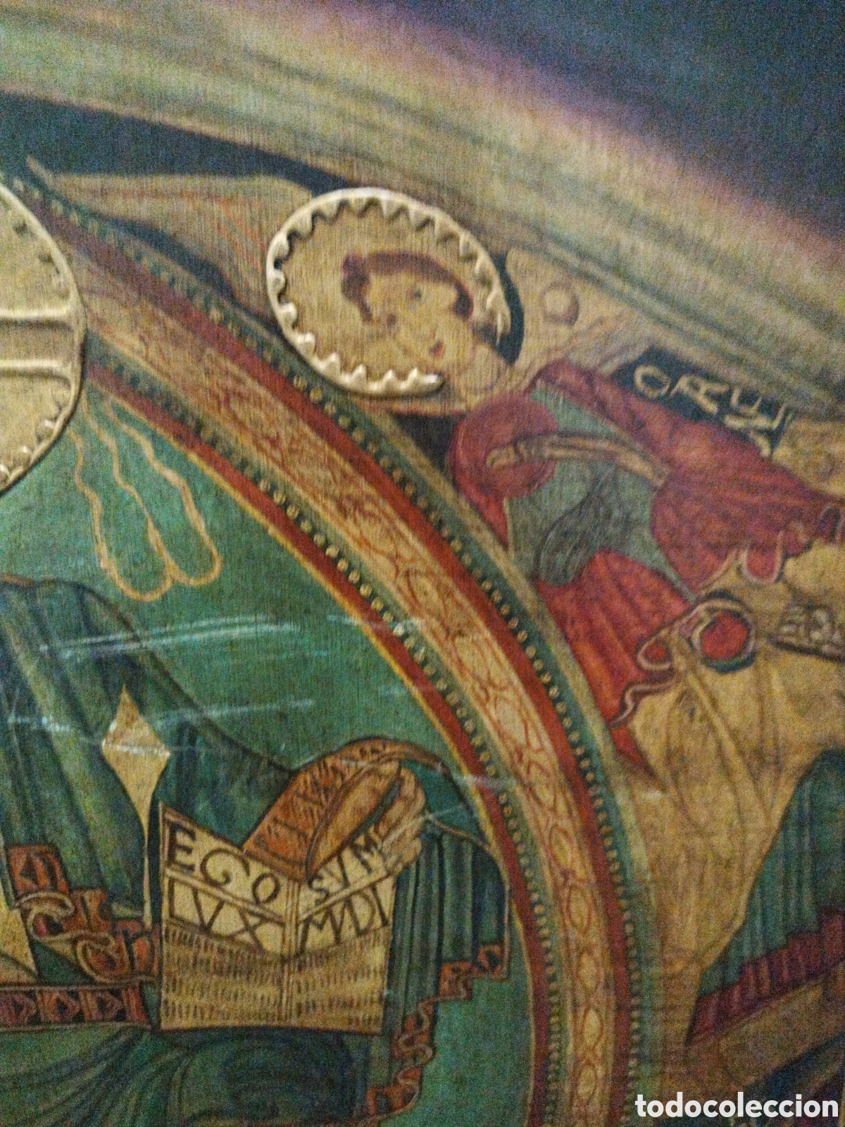 Arte: Cuadro pantocrator antiguo 93x65cm - Foto 8