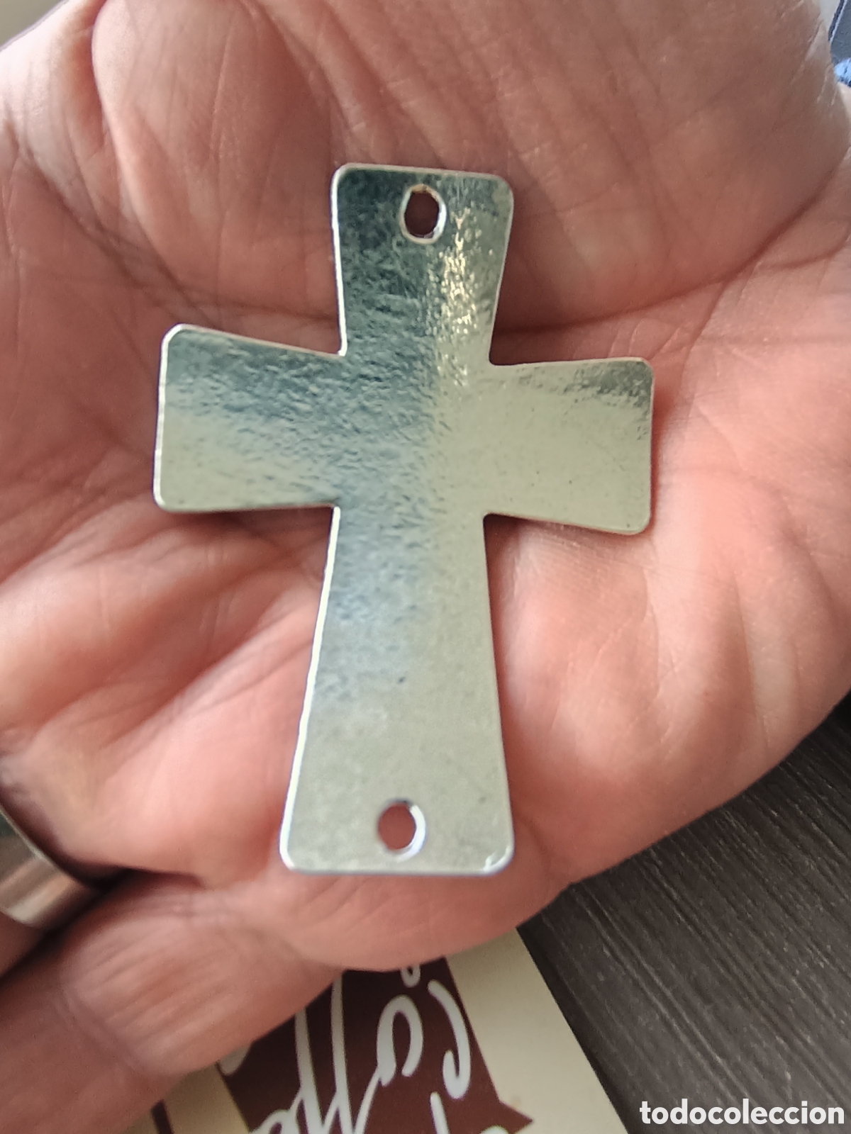 Arte: *️⃣CRUZ AMULETO PADRE NUESTRO - Foto 4