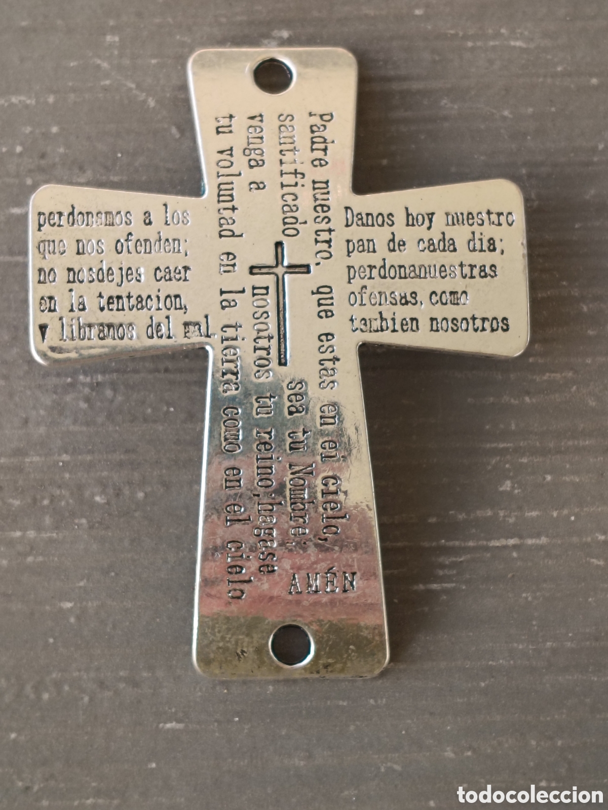 Arte: *️⃣CRUZ AMULETO PADRE NUESTRO - Foto 2