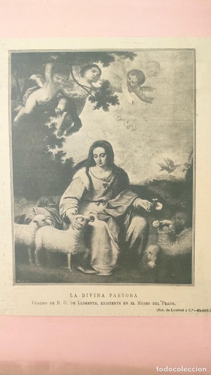 Arte: La Divina Pastora. Recorte - Foto 1