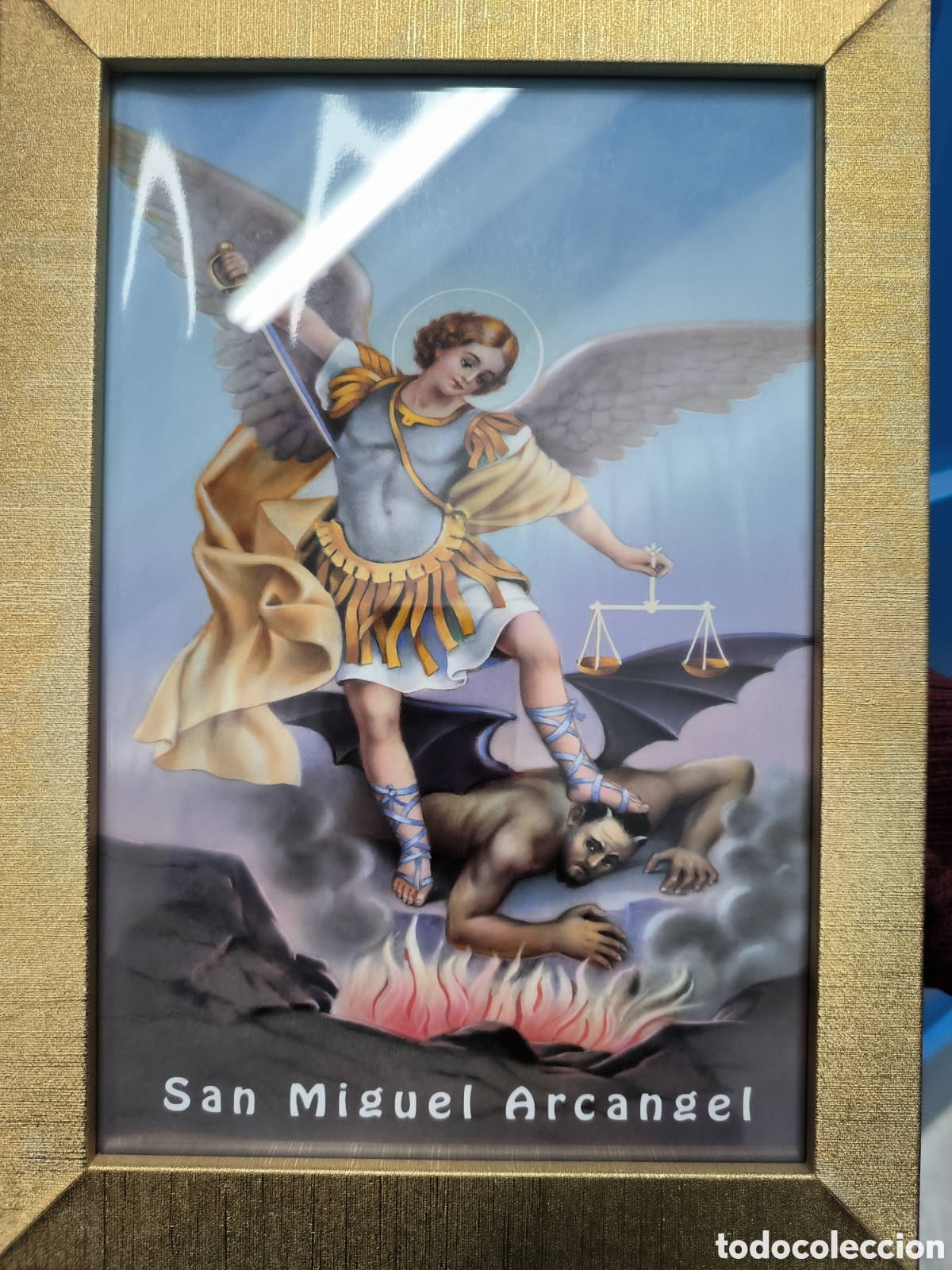 Arte: Cuadro San Miguel Arcangel - Foto 1