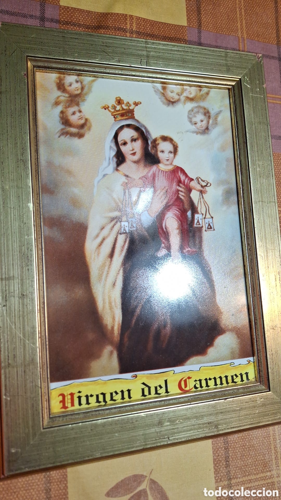 Arte: Cuadro de la Virgen del Carmen - Foto 1
