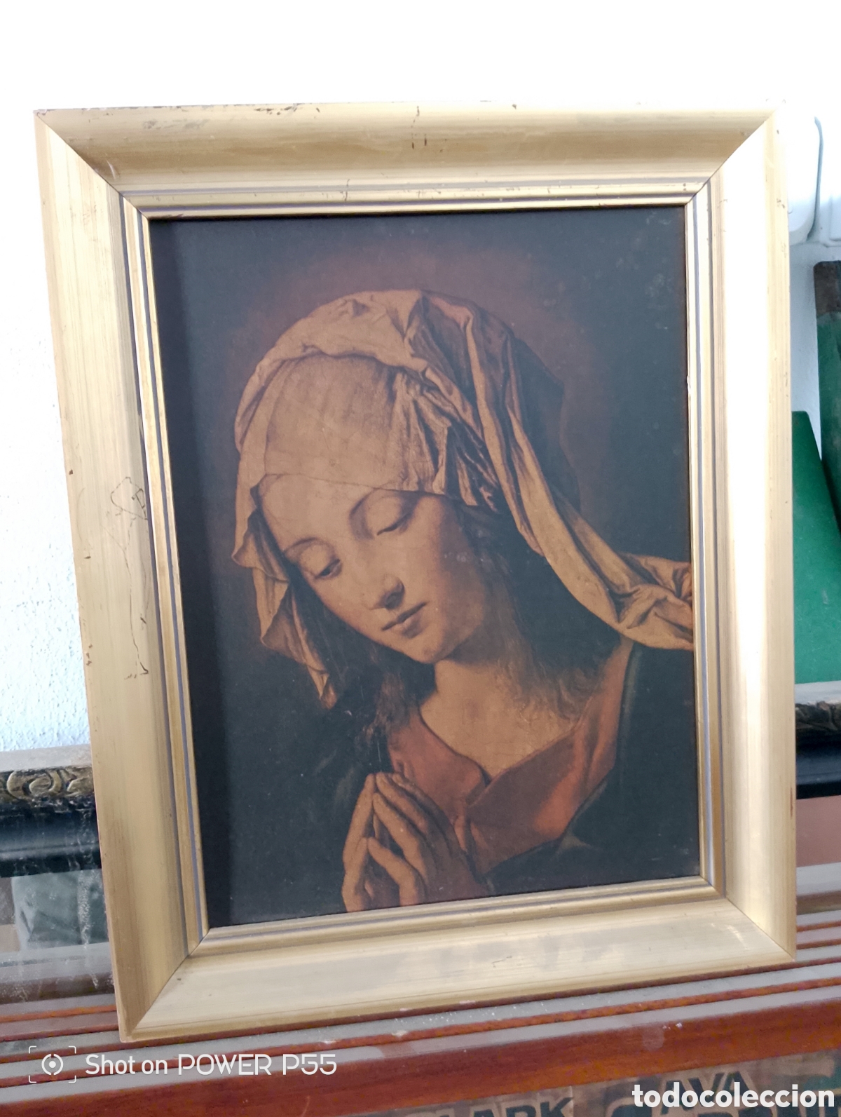 Arte: Cuadro Madonna antiguo - Foto 1
