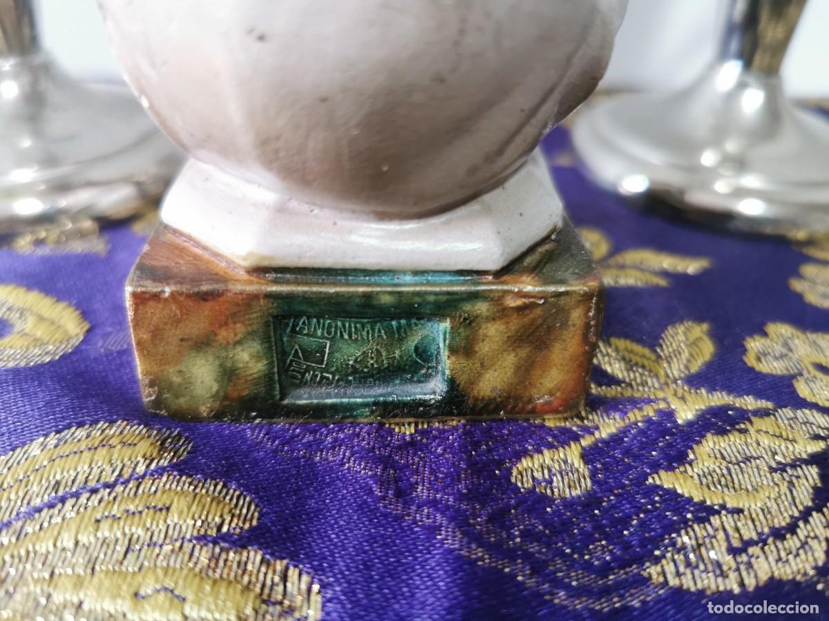 Arte: Sagrado Coraz&oacute;n de Jes&uacute;s Olot 23cm - Foto 4