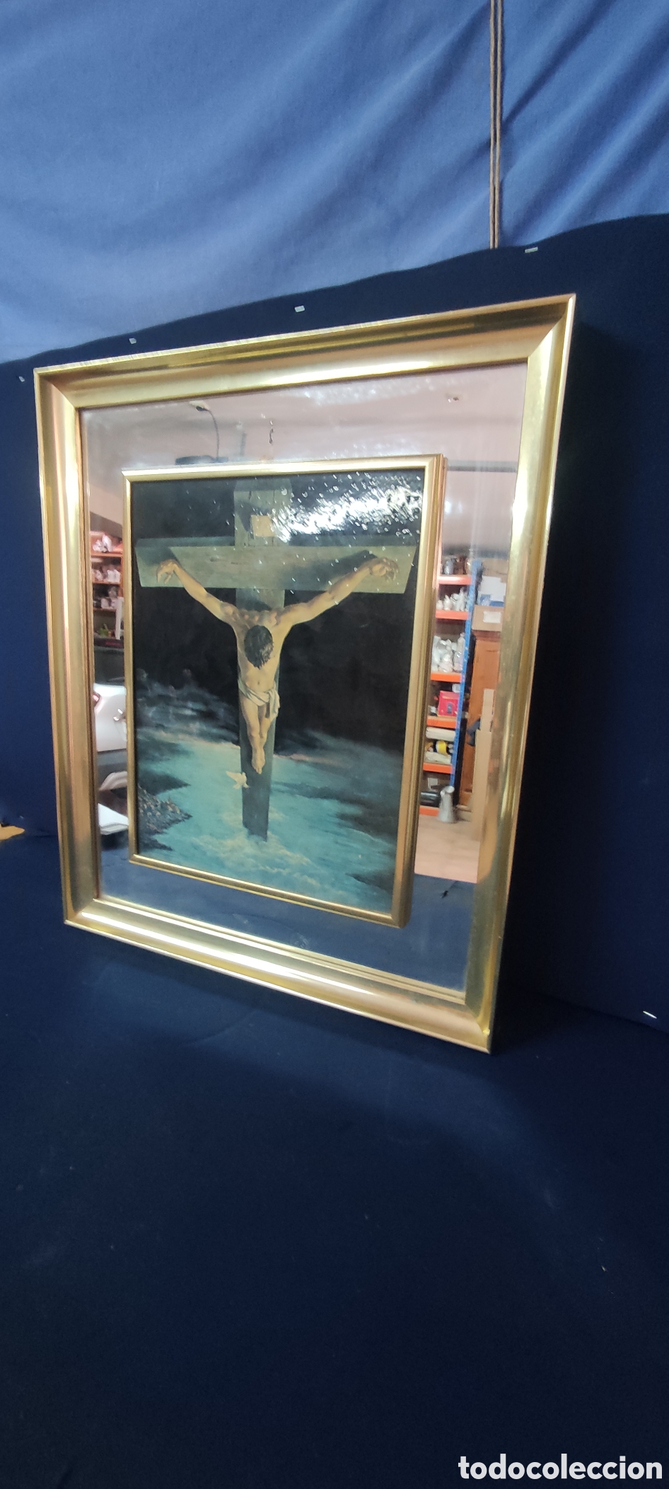 Arte: Cuadro al esmalte cristo - Foto 2